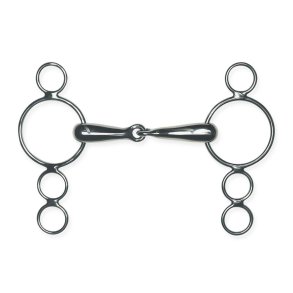 Metalab Single-Jointed Continental Gag Bit-22mm 13,5cm