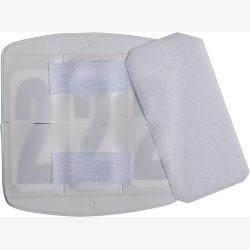 Nummerskilt/ Competition numbers 1 pair, 3 digits, with velcro