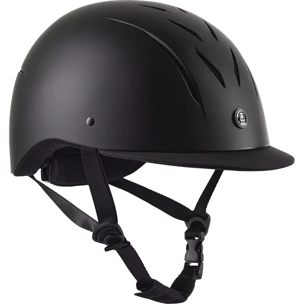 EQUIPAGE HENDERSON HELMET SORT (JUNIOR) 49-51cm
