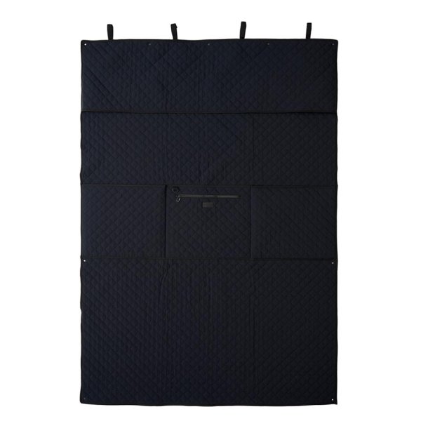 CATAGO - quilted boksgardin - SVART