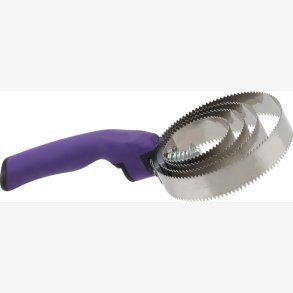 HorseGuard Metall strigle m. lilla hndtak 