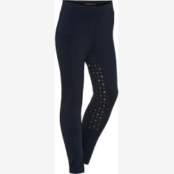 Equipage Molly Glitter tights med fullgrip (navy)
