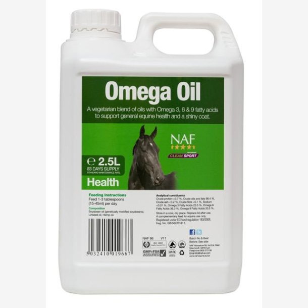 NAF - OMEGA OIL 2,5 LITER