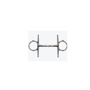 SS gag bit, full cheeks, mullen barrel mouth  (13,5cm)