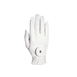 Roeckl Roeck-Grip ridehanske hvit