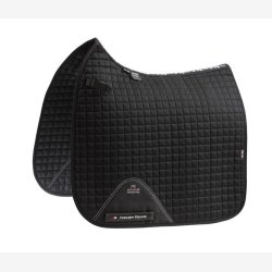 Close Contact Cotton Dressage Saddle Pad (Square) - flere farger - fra PE