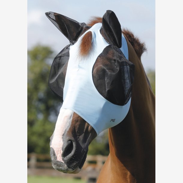 Comfort Tech Lycra Fly Mask - blue (Fluemaske)