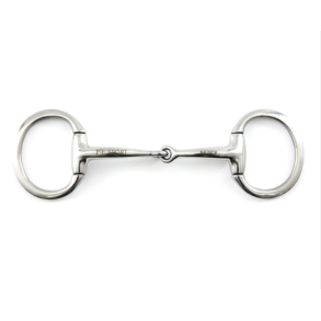 Jointed Flat Ring Eggbutt Snaffle - PE