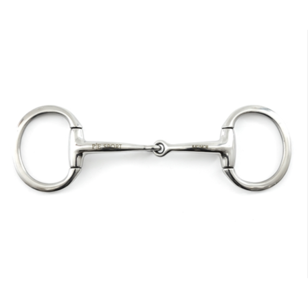 Jointed Flat Ring Eggbutt Snaffle - PE