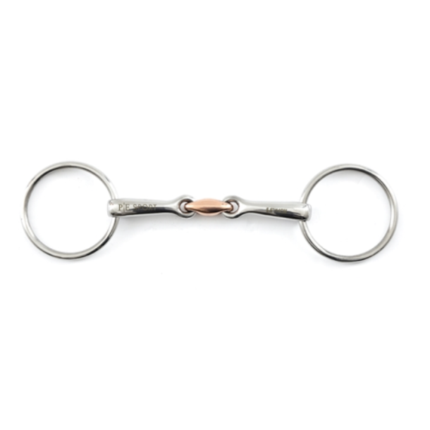 Loose Ring Snaffle with Copper Lozenge - PE