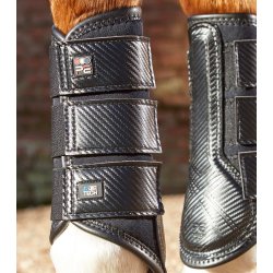 Carbon Air-Tech Single Locking Brushing Boots - Premier Equine