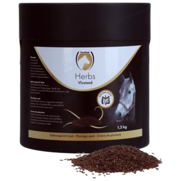 EXCELLENT HERBS LOPPEFR 1,2KG (PLANTAGO PSYLLIUM)