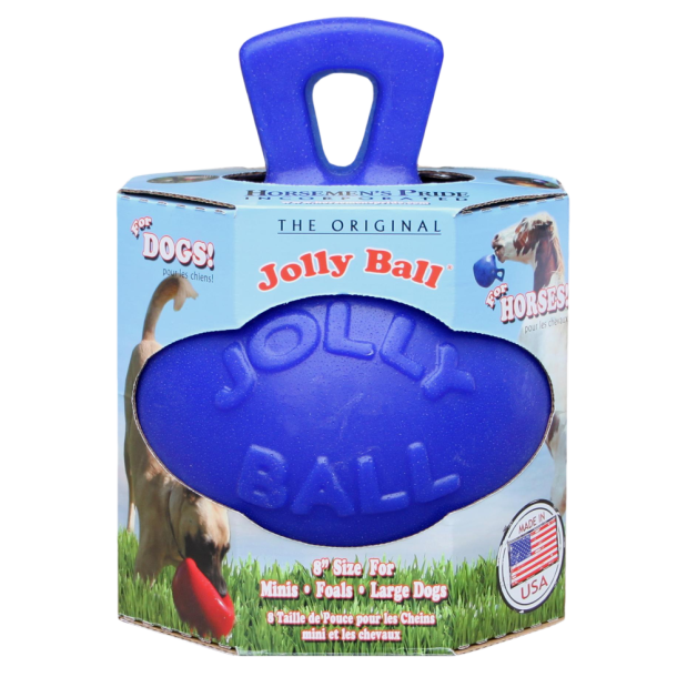 Jolly Ball 20cm blå til hest