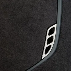 Samshield - Miss Shield 2.0 - Premium alcantara svart (svart matt trim og svart chrome bl) - REG cut