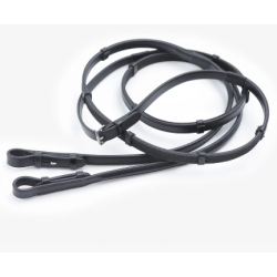 Salvatore Rubber &amp; Leather Grip Reins