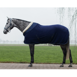 QHP - Fleecedekken Brilliance - Blueberry