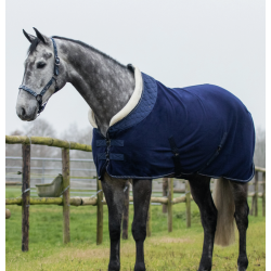 QHP - Fleecedekken Brilliance - Blueberry