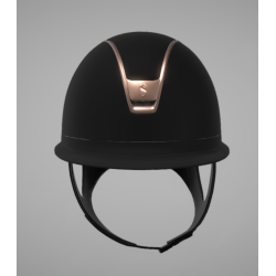 Samshield - Miss Shield 2.0 - Shadowmatt svart skall (Trim og blason: Matt rosegull) - REG cut