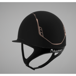 Samshield - Miss Shield 2.0 - Shadowmatt svart skall (Trim og blason: Matt rosegull) - REG cut