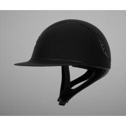 Samshield - Miss Shield 2.0- Shadowmatt svart skall (Trim svart chrome og blazon crystal) - REG cut