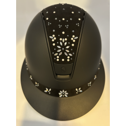 Samshield - Miss Shield 2.0- Shadowmatt. Pearl Drops FB + Top (reg cut) - svart