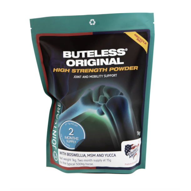 Equine America Buteless Original Powder, 1 kg. 
