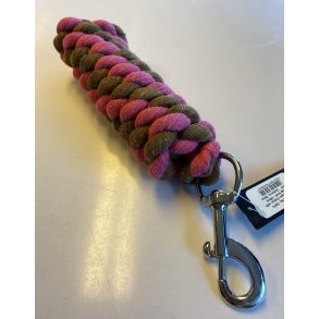 HKM - Leietau - Bomull med pistolkrok (Canberry/Olive) - 2m