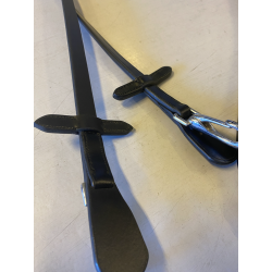 Arctic tack lrtyle svart med krok - svart 16mm COB 135cm