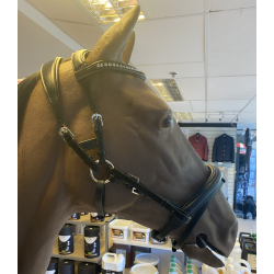 Arctic tack sensitiv hodelag med kombinert nesereim og 2 nakkestykker (svart - cob)