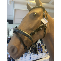 Arctic tack sensitiv hodelag med kombinert nesereim og 2 nakkestykker (svart - cob)