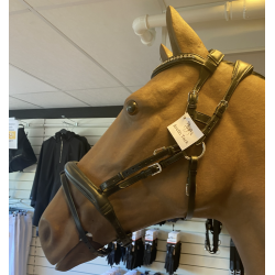 Arctic tack sensitiv hodelag med kombinert nesereim og 2 nakkestykker (svart - cob)