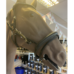 Arctic tack sensitiv hodelag med kombinert nesereim og 2 nakkestykker (svart - cob)