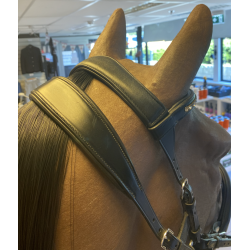 Arctic tack sensitiv hodelag med kombinert nesereim og 2 nakkestykker (svart - cob)