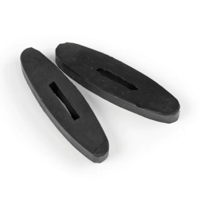 Rubber Rein Stoppers (svart) 1 par