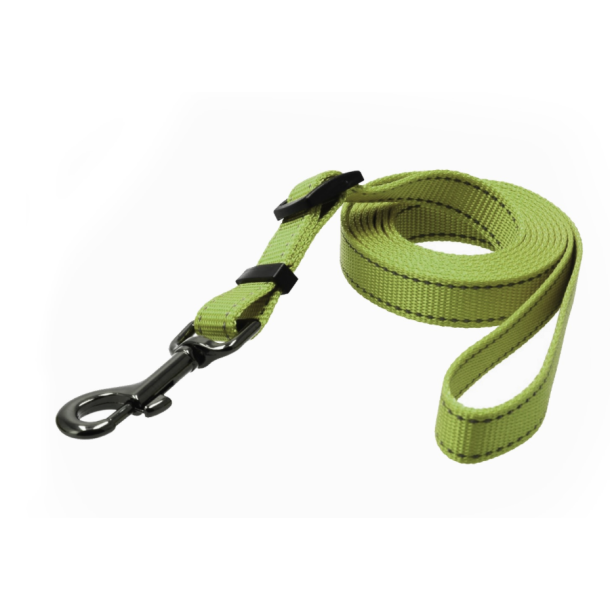 Nylonkoppel Iris Stllbart Grnn (20mm, 120-200cm)