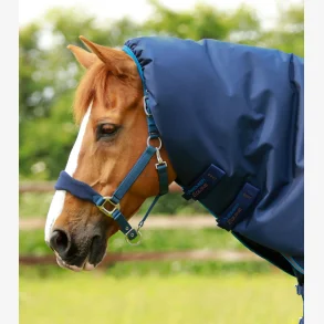 Premier Equine - Titan 200g Turnout Rug Neck Cover (200g Fill) - XS - navy