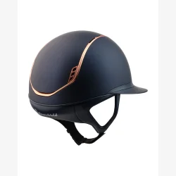 Samshield - Miss Shield 2.0 - Shadowmatt svart skall (Trim og blason: Matt rosegull) - REG cut