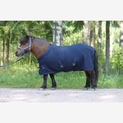 Wahlsten Fleece comfort dekken - navy 