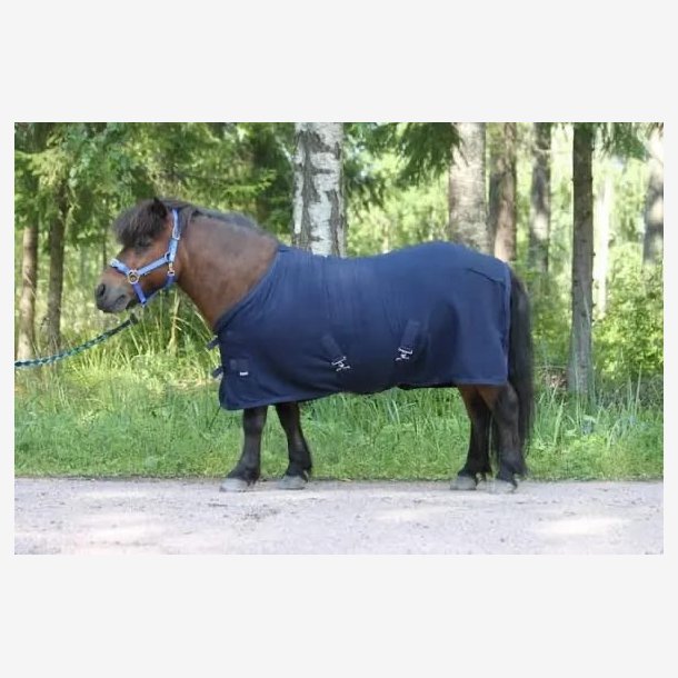 Wahlsten Fleece comfort dekken - navy 