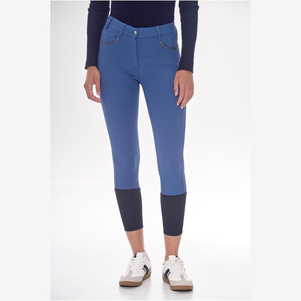 HARCOUR - BOOGIE RIDEBUKSER I FULL GRIP (STEEL BLUE)