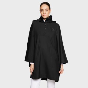 SAMSHIELD ELFIDA RIDING PONCHO SVART - FW25