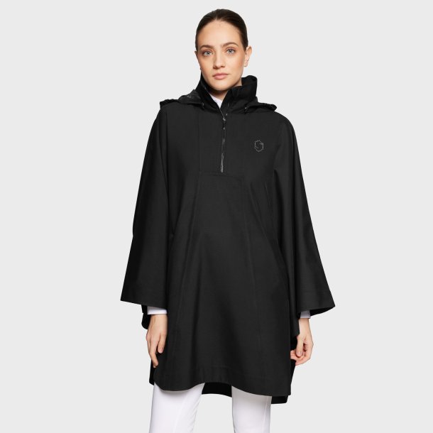SAMSHIELD ELFIDA RIDING PONCHO SVART - FW25