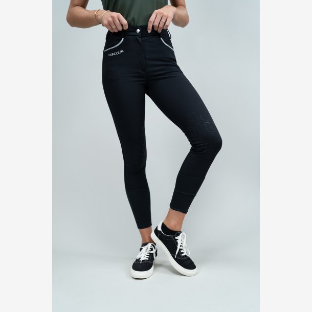 HARCOUR - JALTIKA WOMAN BREECHES FIX SYSTEM RIDER - SVART