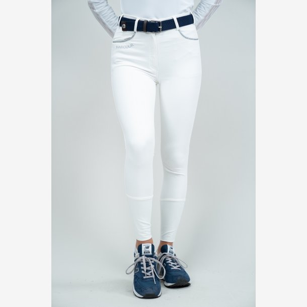 HARCOUR - JALTIKA WOMAN BREECHES FIX SYSTEM RIDER - HVIT