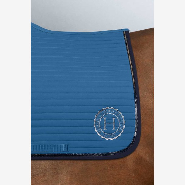 HARCOUR - KAREMBAR SADDLE PAD - FULL STEEL BLUE - SPRANG FULL