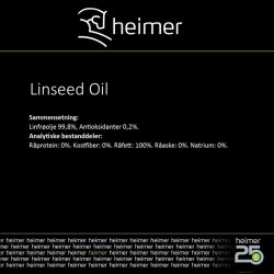 Heimer Linseed Oil (1 liter)