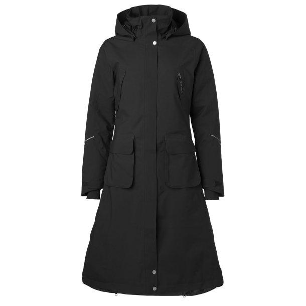 Stierna Stella Winter coat - i sort