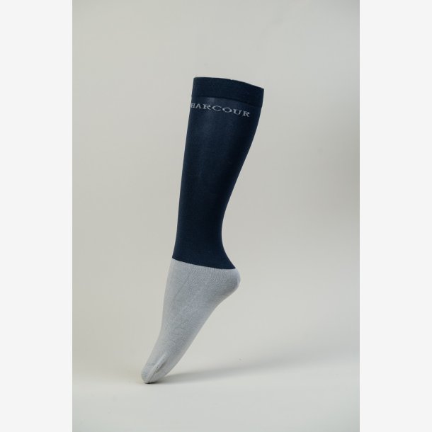 HARCOUR  - VAYA SOCKS RIDER (X2PAIRS) - 40-46 (NAVY)