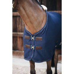 Kentucky Fleece cooler rug - Navy