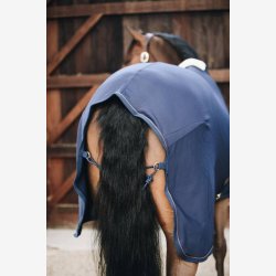 Kentucky Fleece cooler rug - Navy